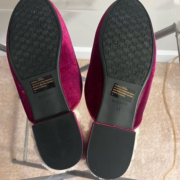 Birdies Phoebe Wild Berry Slipper - 11 - Picture 4 of 6